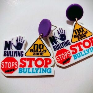 Colorful Anti-Bullying Earrings